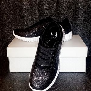 Black Sparkle/Glitter Shoes